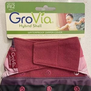 GroVia cloth diaper cover shells, bundle of 2